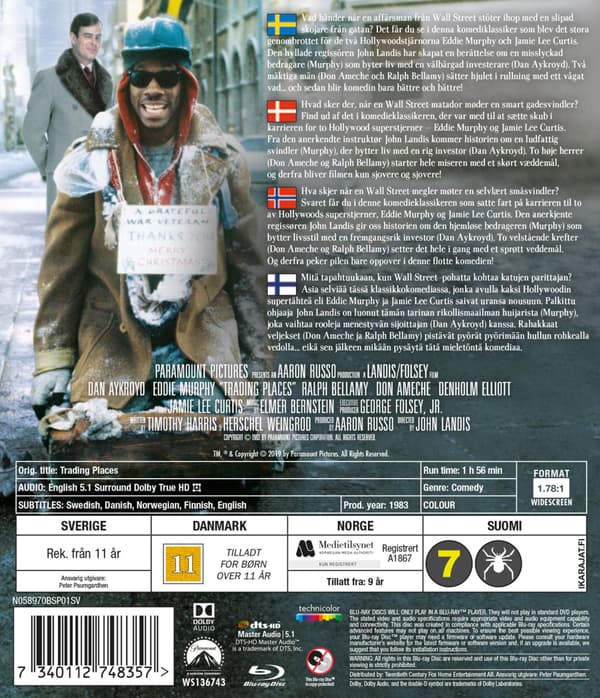 Trading Places (1983) (Blu-Ray)