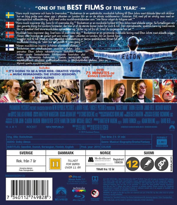Rocketman (2019) (Blu-Ray)
