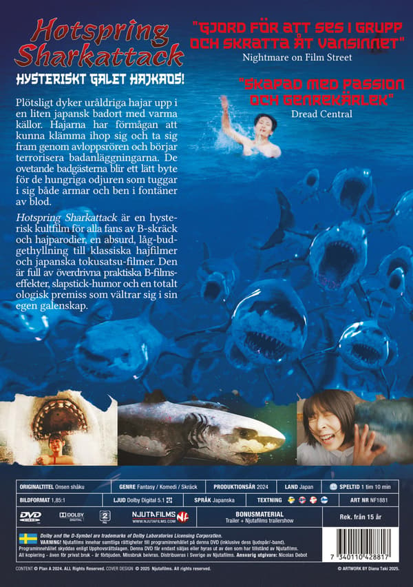 Hotspring Sharkattack (2024) (DVD)