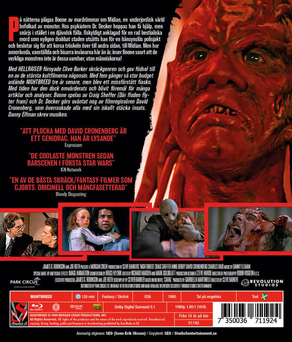 Nightbreed (1990) (Blu-Ray)