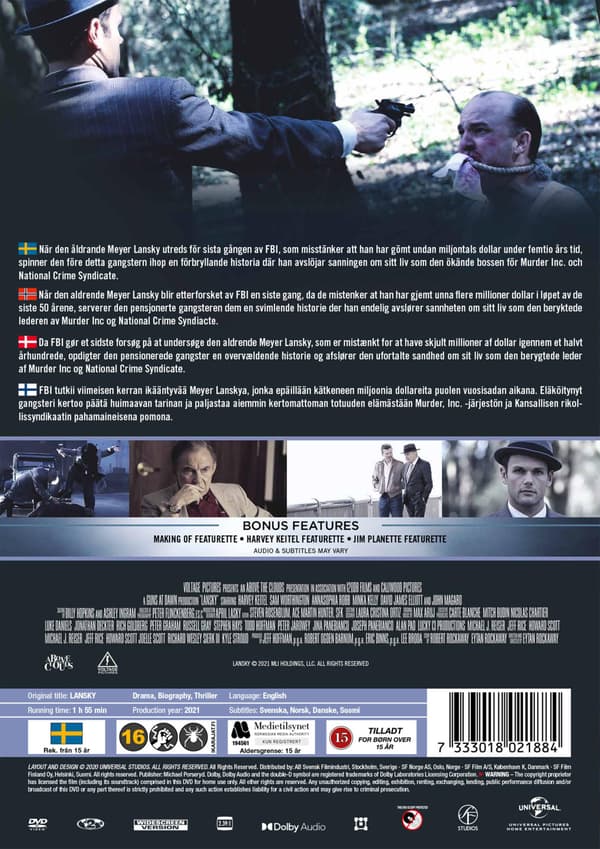 Lansky (2021) (DVD)