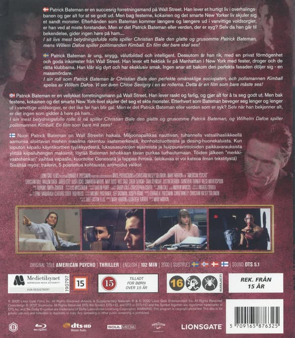American Psycho (2000) (Blu-Ray)