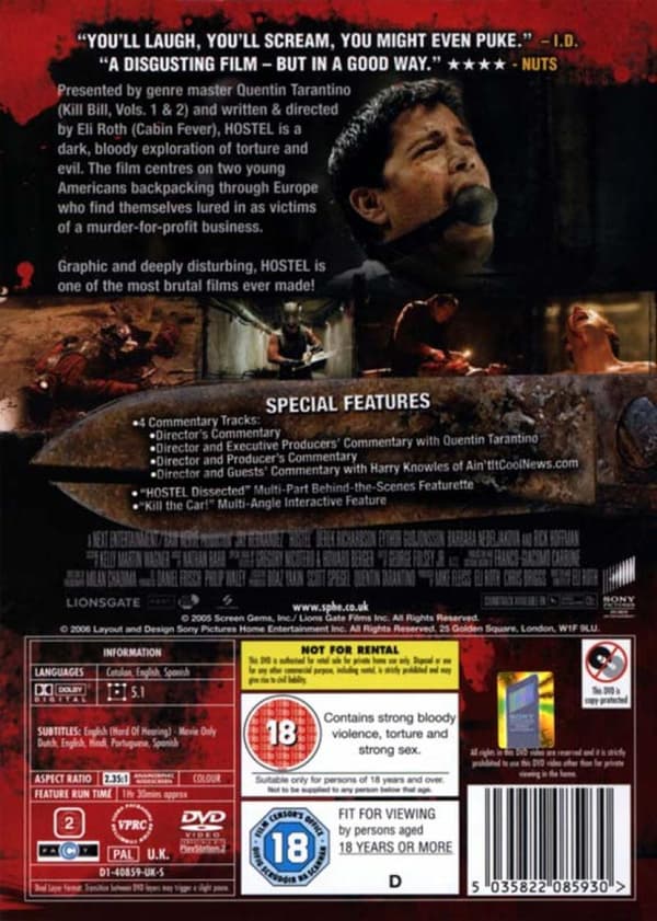 Hostel (2005) (DVD)