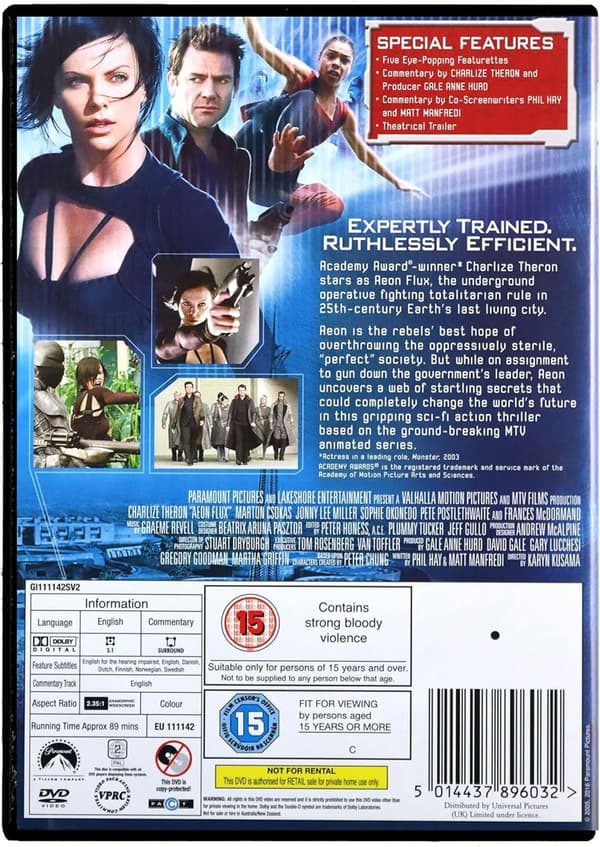 Aeon Flux (2005) (DVD)