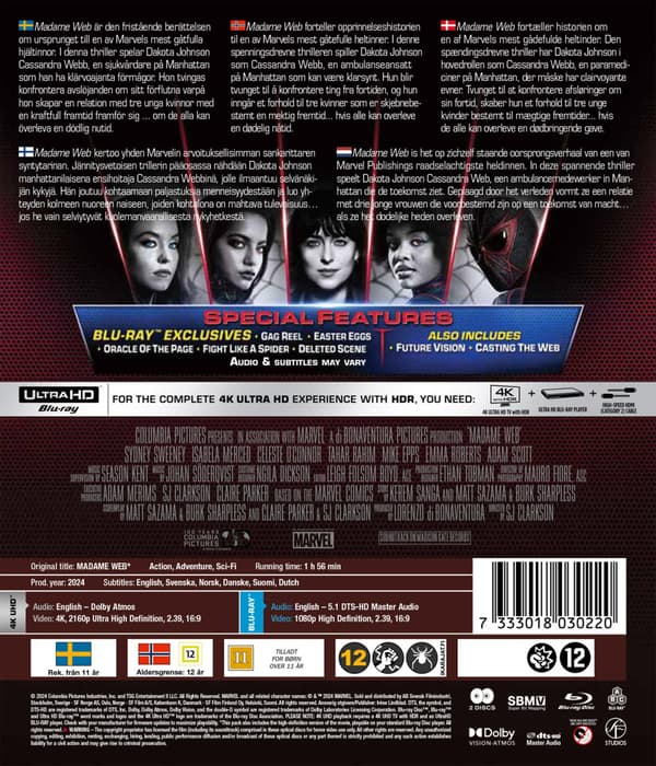 Madame Web (2024) (4K UHD)