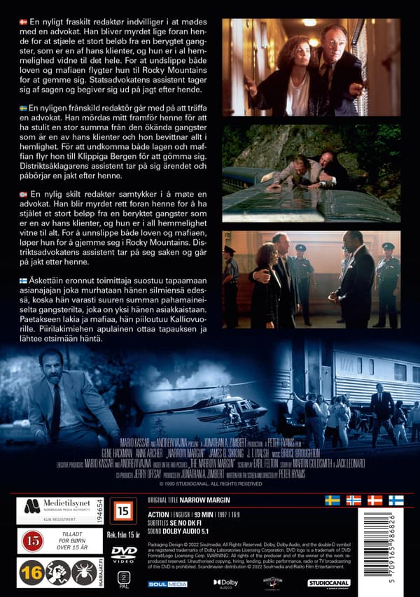 Narrow Margin (1990) (DVD)