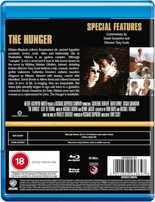 The Hunger (1983) (Blu-Ray)