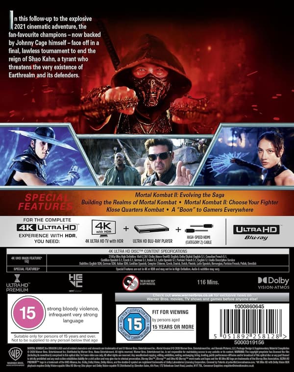 Mortal Kombat II (2026) (4K UHD)