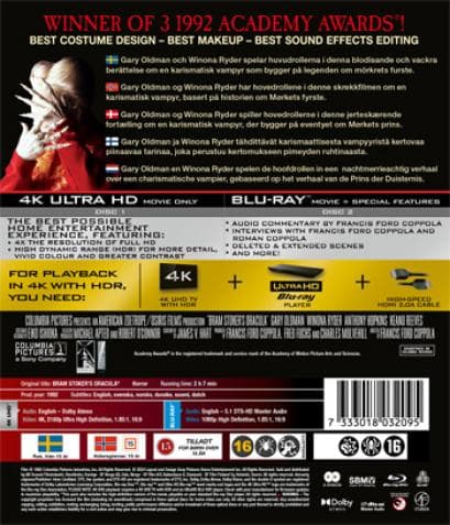 Bram Stokers Dracula (1992) (4K UHD)