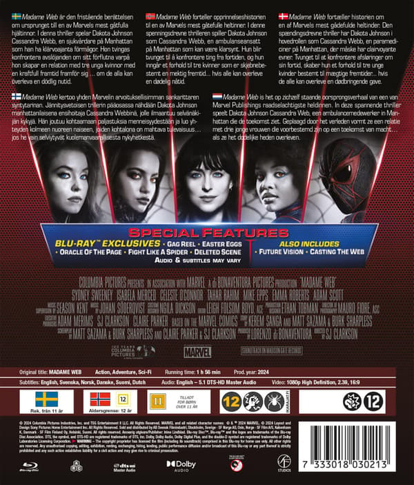 Madame Web (2024) (Blu-Ray)
