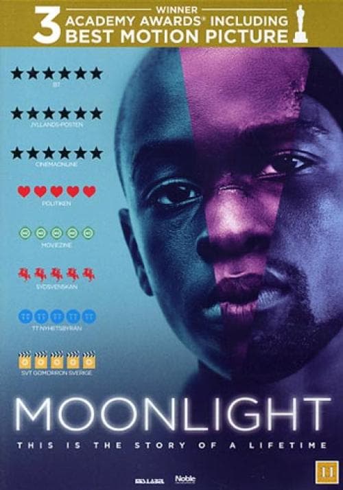 Moonlight (2016) DVD (svensk text)