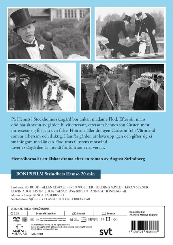 Hemsöborna (1966) Mini Series (DVD)