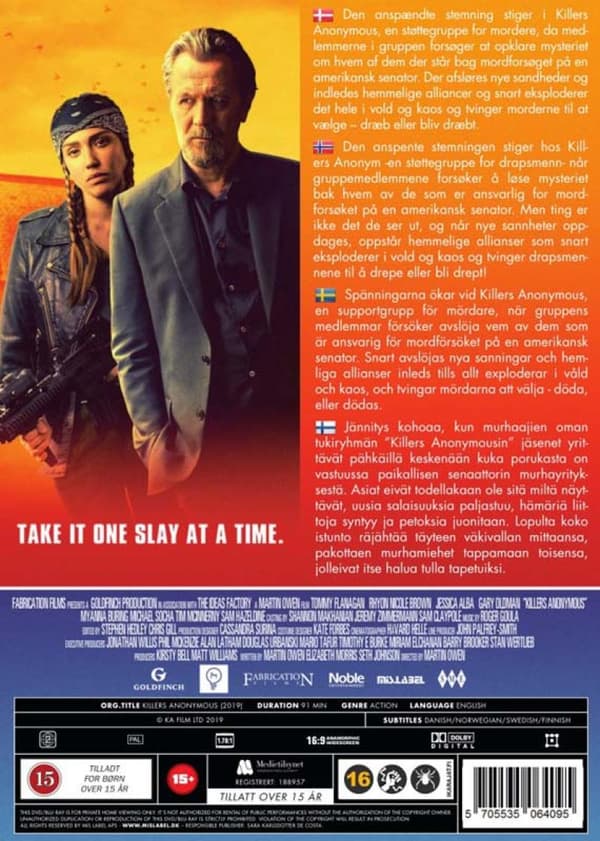 Killers Anonymous (2019) (DVD)