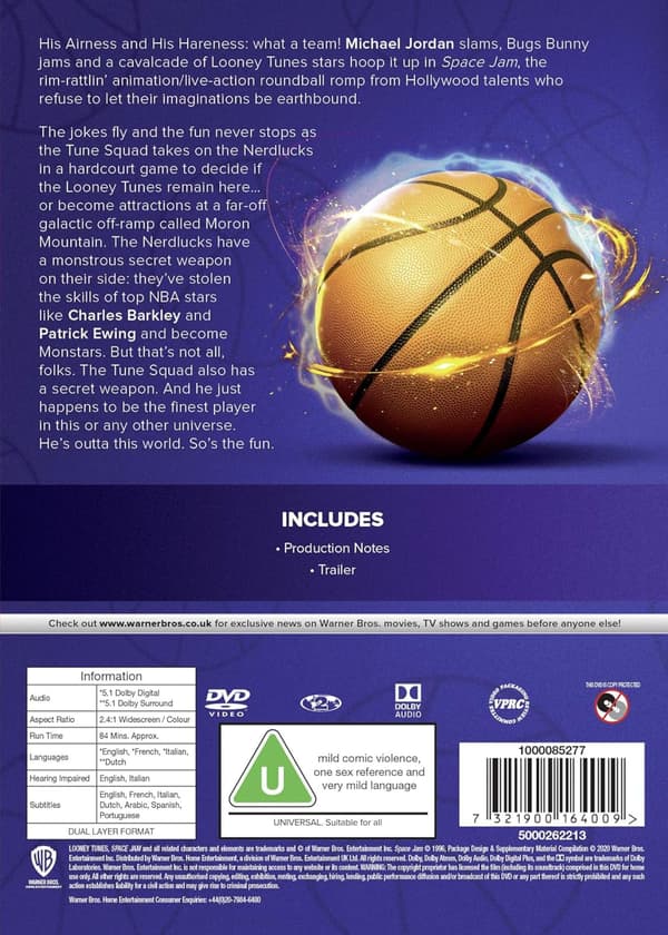 Space Jam (1996) (DVD)
