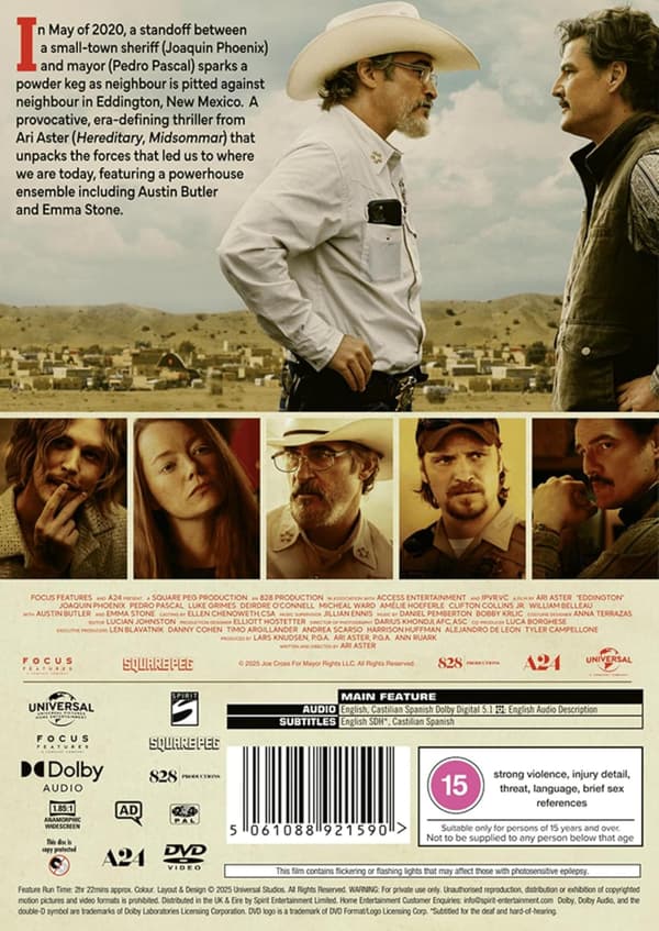 Eddington (2025) (DVD)