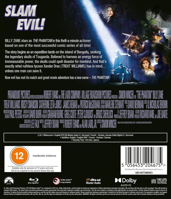 The Phantom (1996) (Blu-Ray)