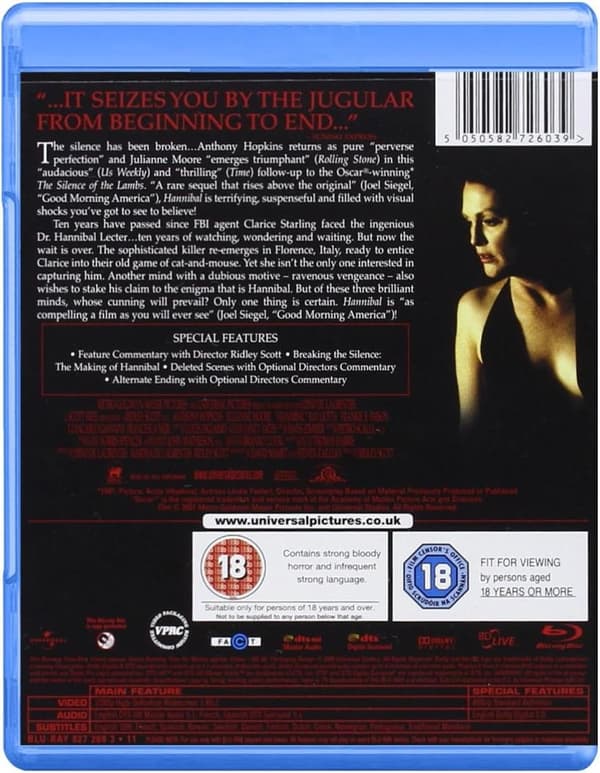 Hannibal (2001) (Blu-Ray)