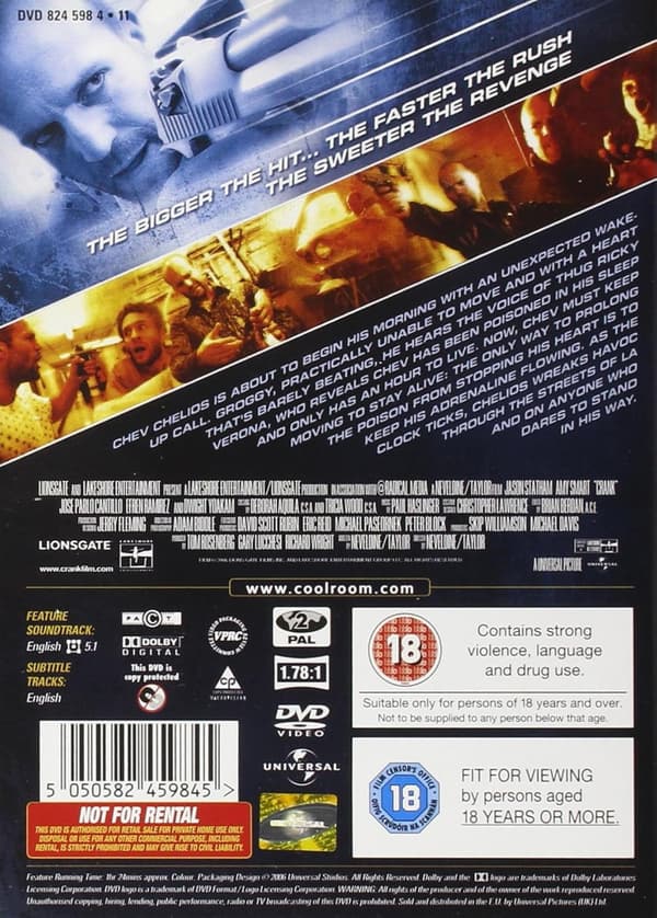 Crank (2006) (DVD)