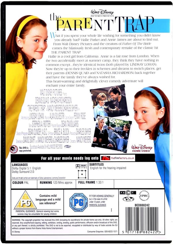 The Parent Trap (1998) (DVD)