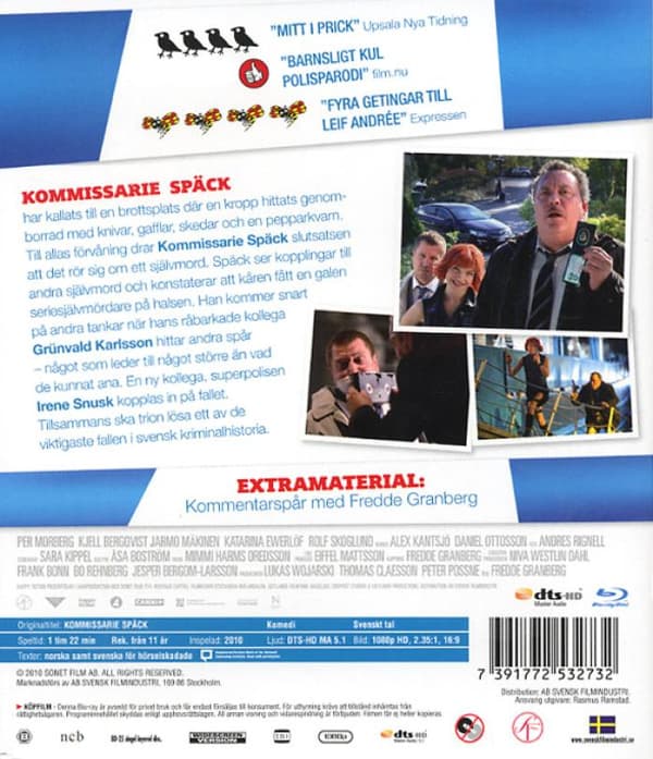Kommissarie Späck (2010) (Blu-Ray)
