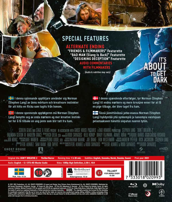 Dont Breathe 2 (2021) (Blu-Ray)