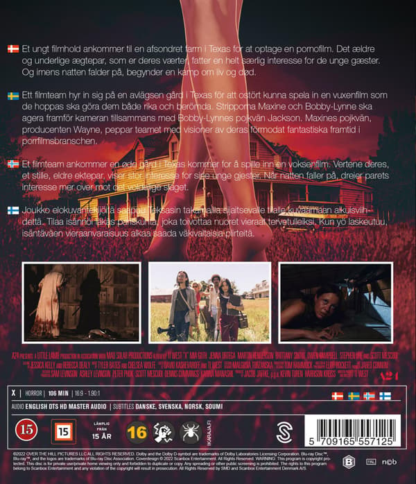 X (2022) (Blu-Ray)