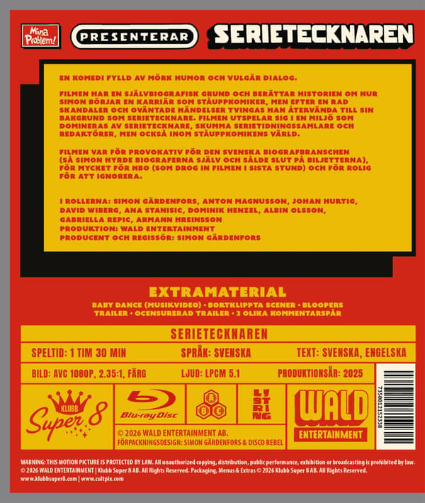 Serietecknaren (2025) (Blu-Ray)