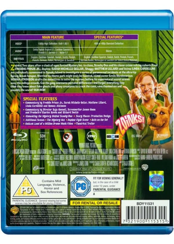 Scooby-Doo (2002) (Blu-Ray)
