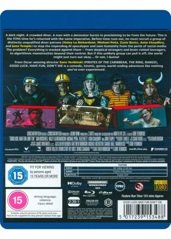 Good Luck, Have Fun, Dont Die (2025) (Blu-Ray)