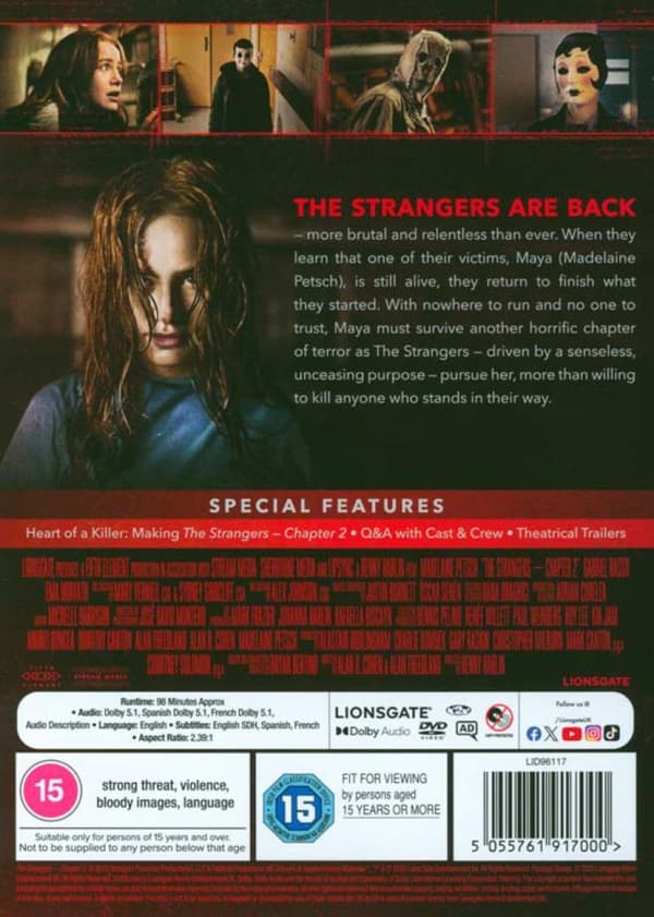 The Strangers: Chapter 2 (2025) (DVD)