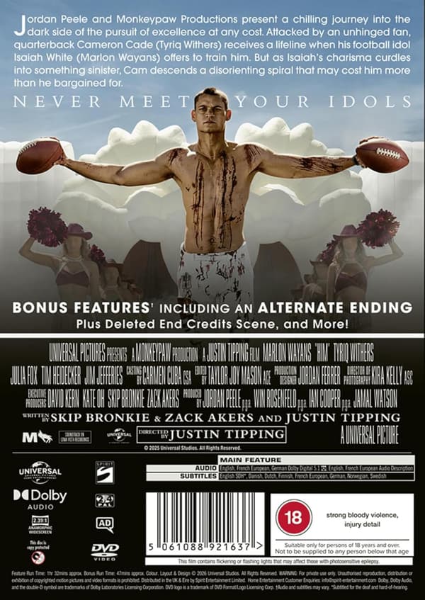 Him (2025) (DVD)