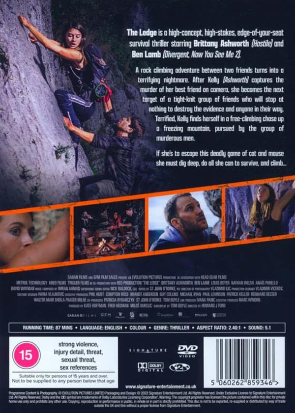 The Ledge (2022) (DVD)