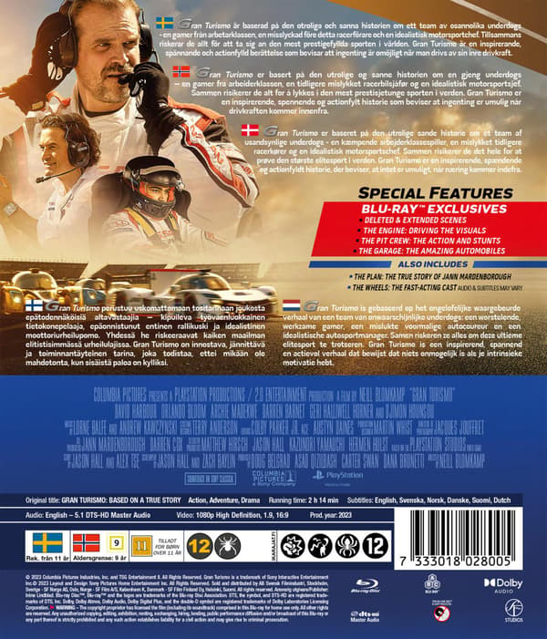Gran Turismo (2023) (Blu-Ray)
