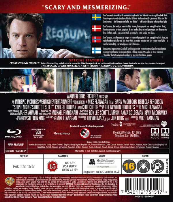 Doctor Sleep (2019) (Blu-Ray)