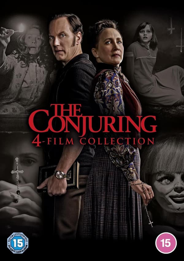The Conjuring (2013-2025) (DVD) 4 Movie Collection