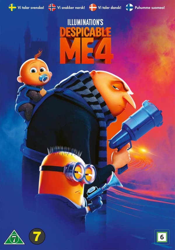 Despicable Me 4 (2024) / Dumma mej (DVD)