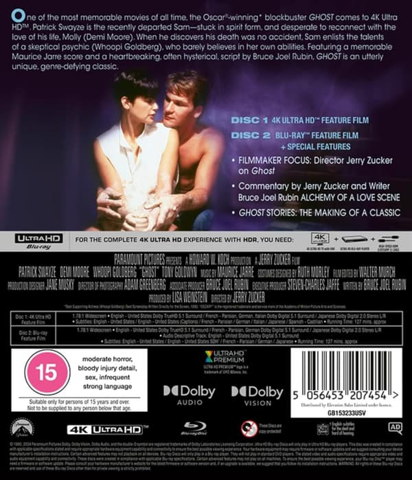 Ghost (1990) (4K UHD)