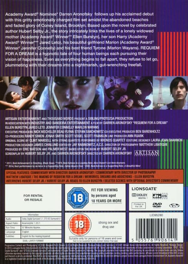Requiem For A Dream (2000) (DVD)