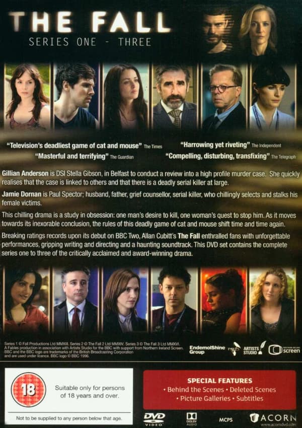 The Fall The Complete Series (2013-2016) (DVD)