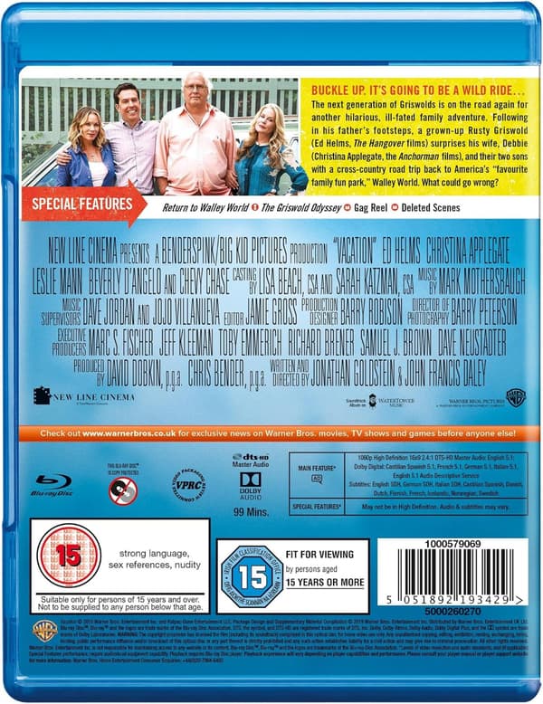 Vacation (2015) (Blu-Ray)