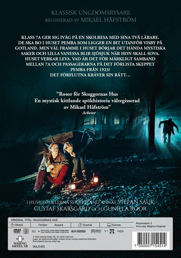 Skuggornas hus (1996) Mini Series (DVD)