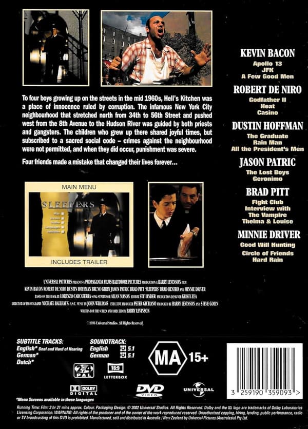 Sleepers (1996) (DVD)
