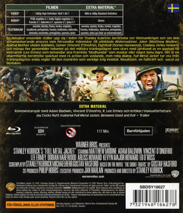 Full Metal Jacket (1987) (Blu-Ray)