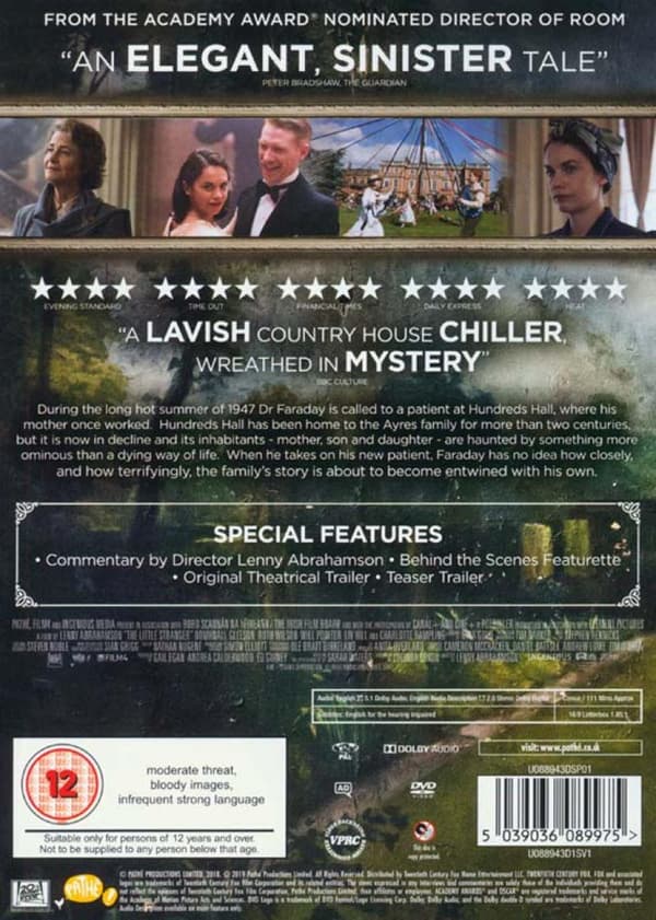 The Little Stranger (2018) (DVD)