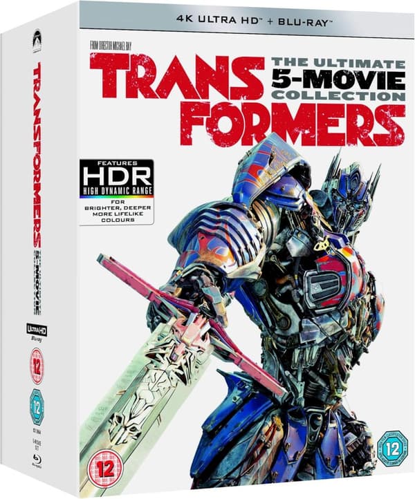 Transformers 1-5 (2007-2017) (4K UHD) 5 Movie Collection (2007-2017)