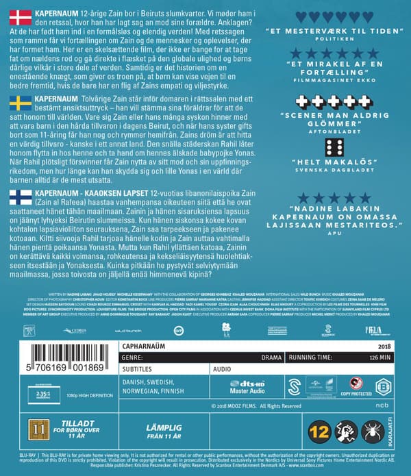 Capernaum (2018) (Blu-Ray)