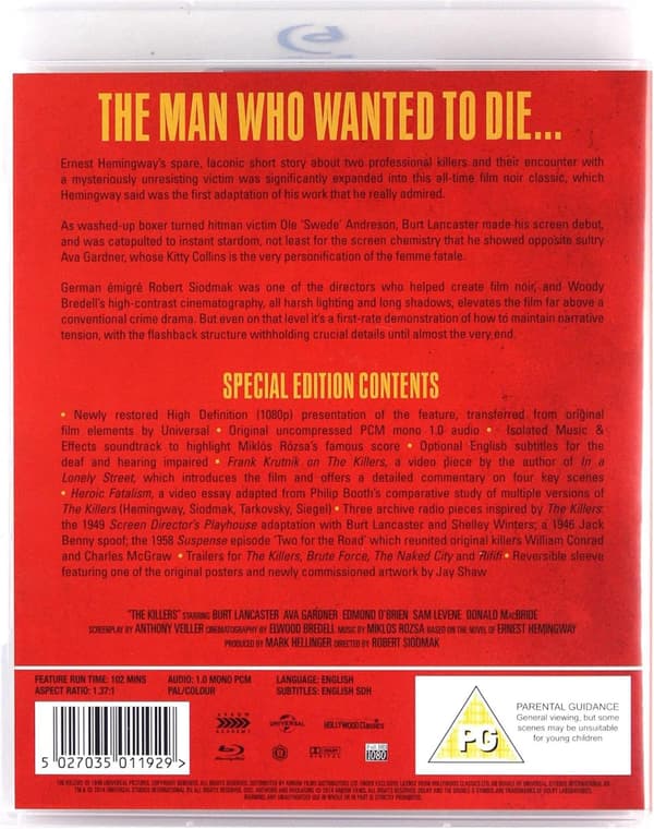 The Killers (1946) (Blu-Ray)