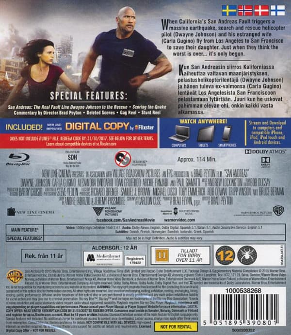 San Andreas (2015) (Blu-Ray)