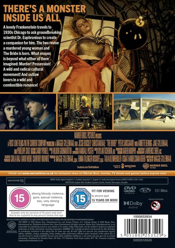 The Bride! (2026) (DVD)