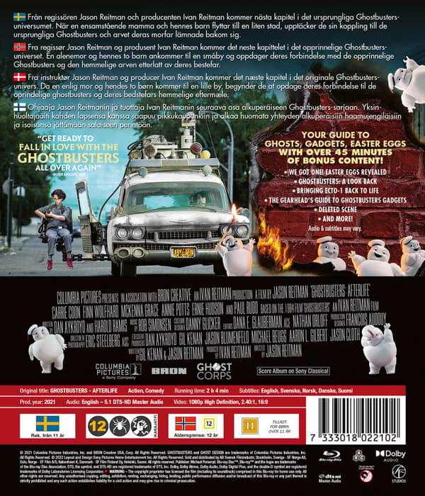 Ghostbusters 3: Afterlife (2021) (Blu-Ray)